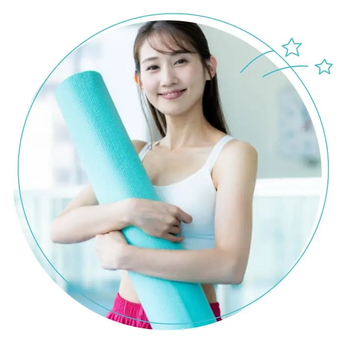 ヨガマット貸出し（無料）