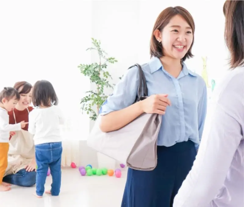 お子様を送り出した後に